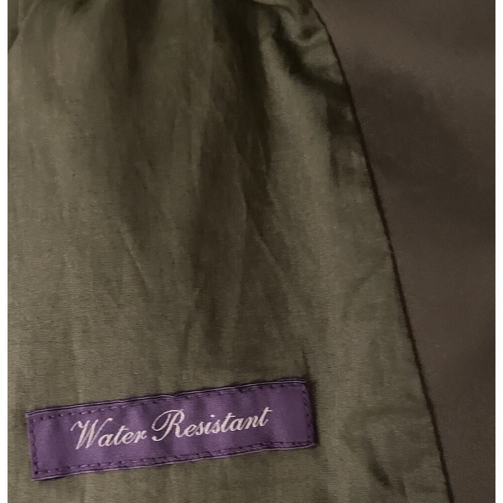 Ralph Lauren Purple Label Men’s Biker Bomber Jacket XL Green Zip Coat RRL Polo - Picture 3 of 16